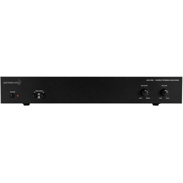 Main product image for Dayton Audio APA100 2-Input Stereo Amplifier 60 WPC 300-590
